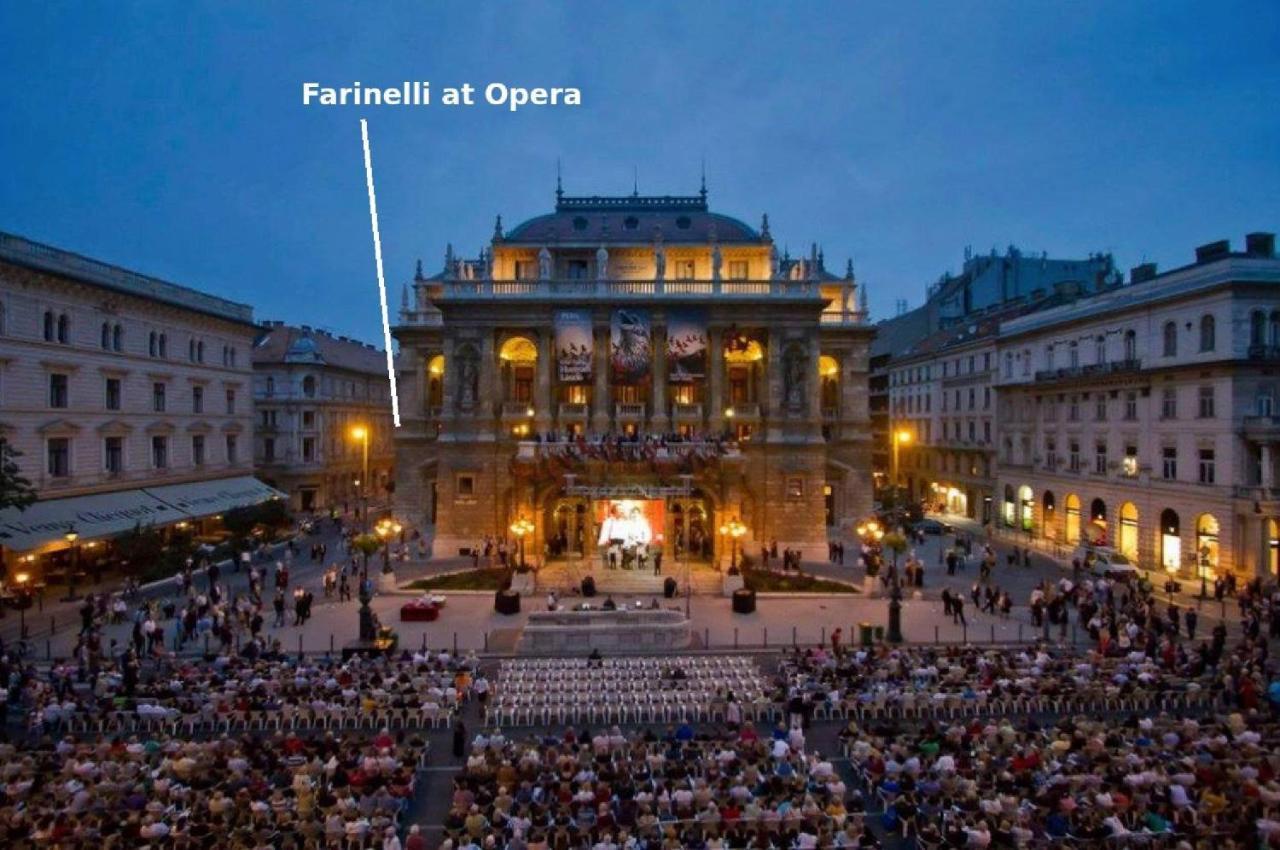 Appartamento Farinelli At Opera Budapest Esterno foto